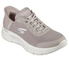Skechers Sneaker da Donna Hands Free Slip-ins Go Walk Flex-Grand Entrance, Beige TPE