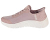 Skechers Sneaker da Donna Hands Free Slip-ins Go Walk Flex-Grand Entrance, Bianco Malva