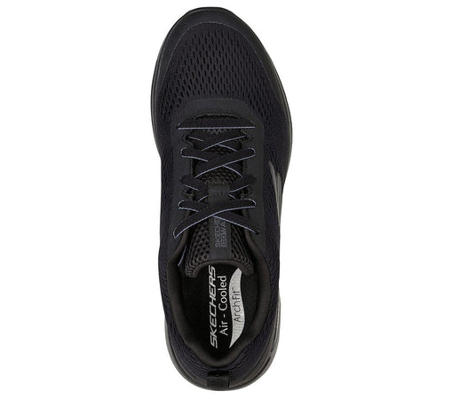 Skechers - Go Walk Arch Fit, Scarpe da ginnastica, Uomo, Black Textile Synthetic Trim