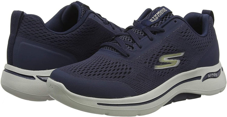 Skechers - Go Walk Arch Fit, Scarpe da ginnastica, Uomo, Blu Navy