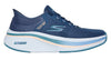 Skechers Go Run Elevate 2.0 Banyan - Sneaker da donna senza lacci, senza mani, Blu navy/Teal