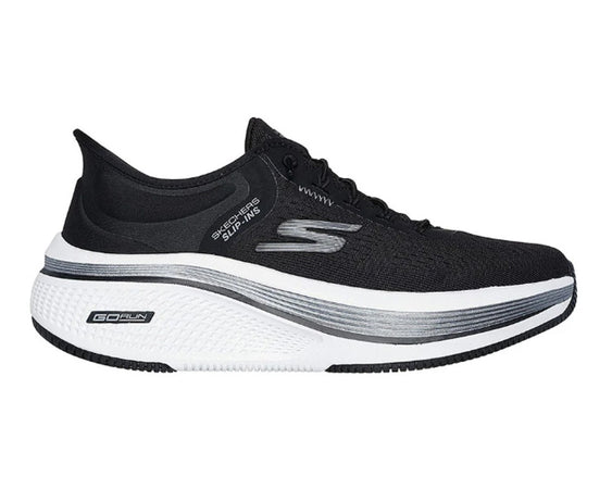 Skechers Go Run Elevate 2.0 Banyan - Sneaker da donna senza lacci, senza mani, Black/Teal