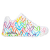 Sneakers Skechers Uno Highlight Love 177981/WMLT Bianco