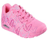Skechers Uno Spread The Love, Sneaker Donna, Rosa HTPK