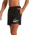 NIKE 5 Volley Short, Pantaloncini Sportivi Uomo, Black/White