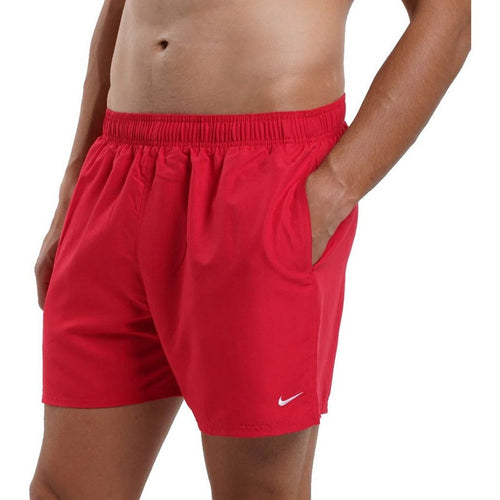 Nike 7 Volley Pantaloncini da Bagno da Uomo, Uomo, Costume da Bagno, NESSA559, Rosso (University Red)