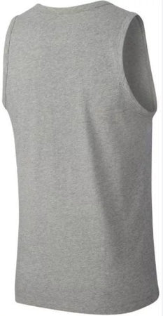 Nike Men's Top M NSW Club - Tank, Dk Grey Heather/Black