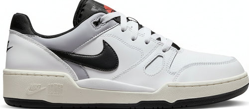 Nike Full Force Low, Sneaker Uomo, White/Black-Pewter-Sail