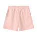 PUMA Ess Script High-Waist Shorts 5, Pantaloncini Lavorati a Maglia Donna, Rose Quartz