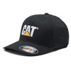 Berretto visiera precurvata Caterpillar CAT Trademark flexfit cap W01700 Black