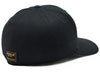 Berretto visiera precurvata Caterpillar CAT Trademark flexfit cap W01700 Black