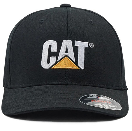 Berretto visiera precurvata Caterpillar CAT Trademark flexfit cap W01700 Black