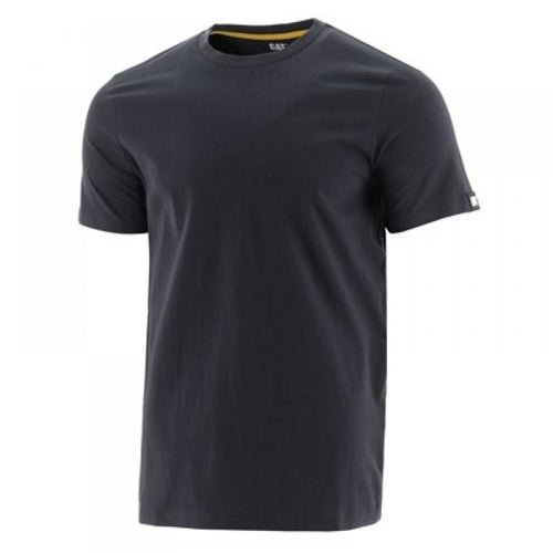 Caterpillar CAT T-SHIRT Essential Crew Neck Tee Black