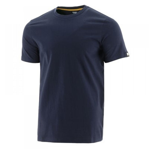 Caterpillar CAT T-SHIRT Essential Crew Neck Tee Navy