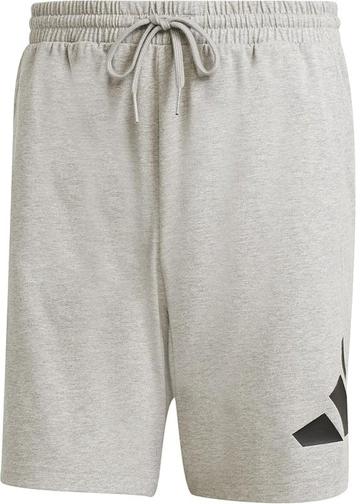 _x000D_ Adidas M BL SJ SHO, Pantaloncini Uomo, Medium Grey Heather/Black