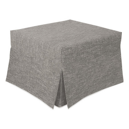 Pouf letto trasformabile "Mercurio" pieghevole con materasso "Made in Italy"