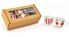 M HOME - SET 6 TAZZINE IN PORCELLANA 90ML 23.5X11.5X6.8 CM