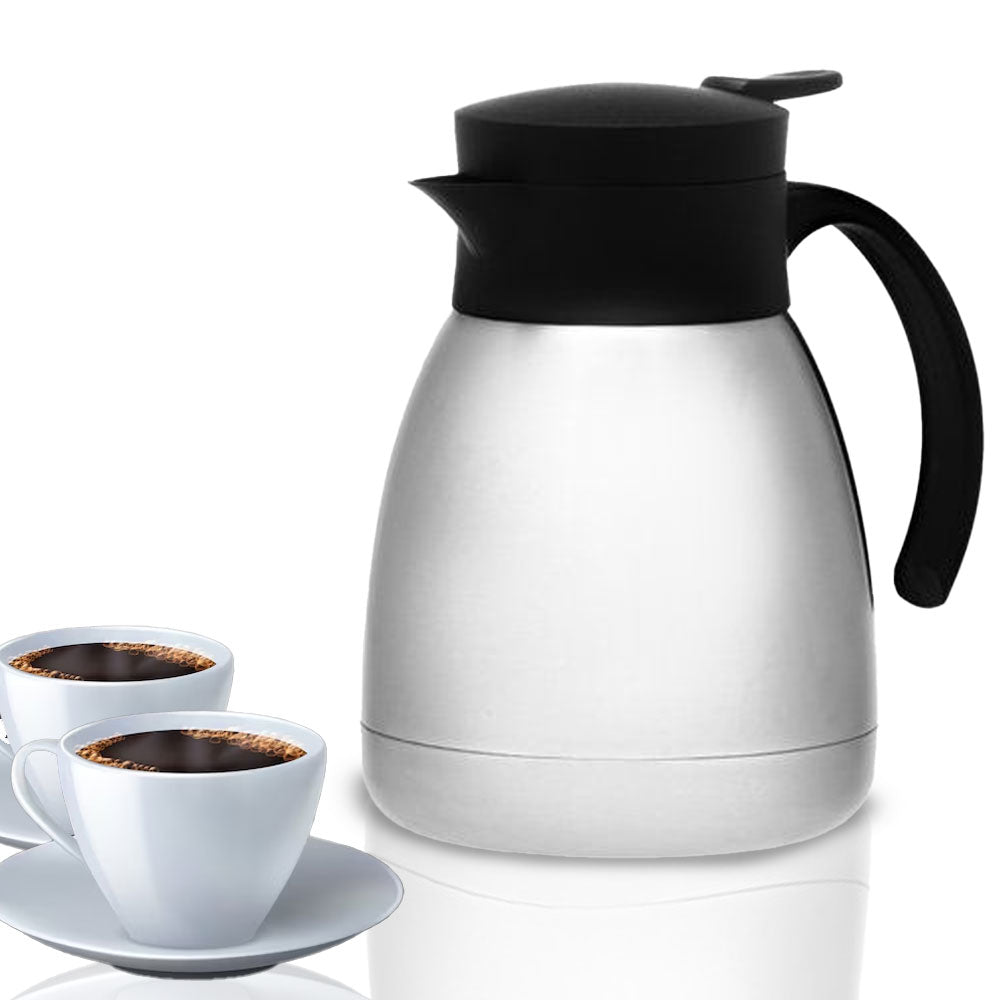 Brocca Acqua Caraffa Termica 2L In Acciaio Inox - Doppia Parete Mantiene 681300 Brocca Acqua Caraffa Termica 2L In Acciaio Inox - Doppia Parete Mantiene 681300