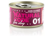 Natural Code Scatoletta 01 gusto Agnello e Patate per Cani Adulti 90gr