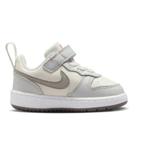 Nike Scarpe Bimba Court Borough Low RECRAFT (TD) ( Sail/ College Grey photon Dust)