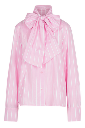 LA FEMME BLANCHE La Femme Blanche - Camicia - 451489 - Bianco/Rosa da donna