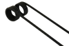 Dente giroandanatore adattabile Lely e Repossi R61A filo 9 confezione da 2 pezzi