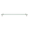 Stand Supporto da Scrivania in Vetro Trasparente per Monitor e Laptop
