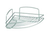 MENSOLA ANGOLARE 1 PIANO SERIE ONDA Cm 22x22x11 SMALTATA BIANCA FER 324274