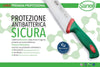 SANELLI COLTELLO AFFETTARE MANICO materiale antiscivolo - cm.20 - FER 353441