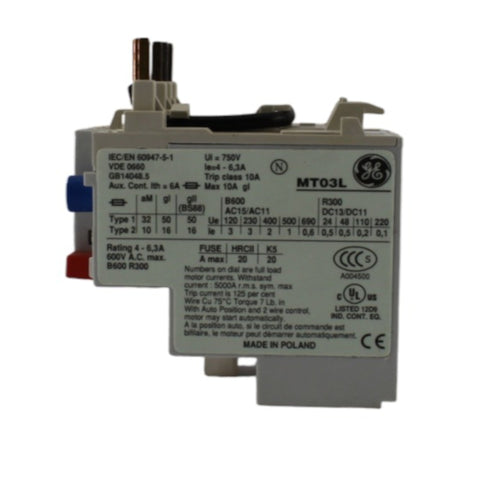 Rele termico 4-6,3A GE Power