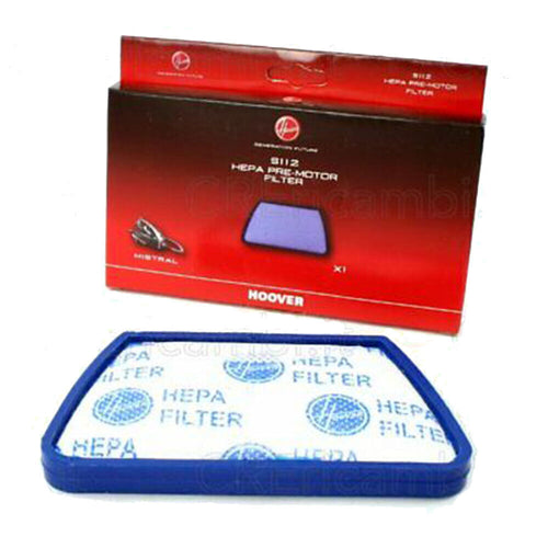 FILTRO HEPA RETTANGOLARE S112 ORIGINALE ASPIRAPOLVERE HOOVER 35601237
