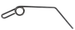Dente pick-up dx adattabile Feraboli 1831597 filo 7