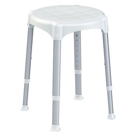 SGABELLO DA BAGNO tipo tondo - Ø cm 33 altezza regolabile 39>54 DF - 2088792
