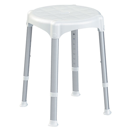SGABELLO DA BAGNO tipo tondo - Ø cm 33 altezza regolabile 39>54 DF - 2088792