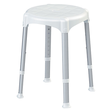 SGABELLO DA BAGNO tipo tondo - Ø cm 33 altezza regolabile 39>54 DF - 2088792