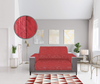 COTTON HOUSE - SALVAPOLTRONA DOUBLE FACE 80X45CM ROSSA