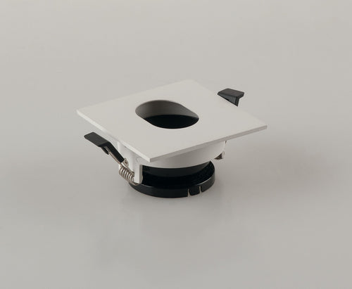 Struttura incasso bianco foro ovale 8,5x8,5x4,2cm