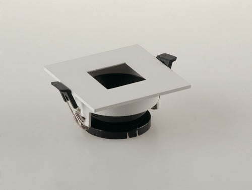 Struttura incasso bianco foro quadrato 8,5x8,5x4,2cm