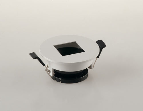 Struttura incasso bianco foro quadrato 8,5x4,2cm
