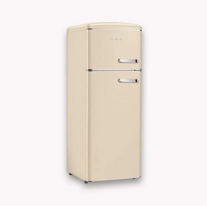 Frigorifero Retrò doppia porta Severin Crema RKG 8903 Apertura porta a SX