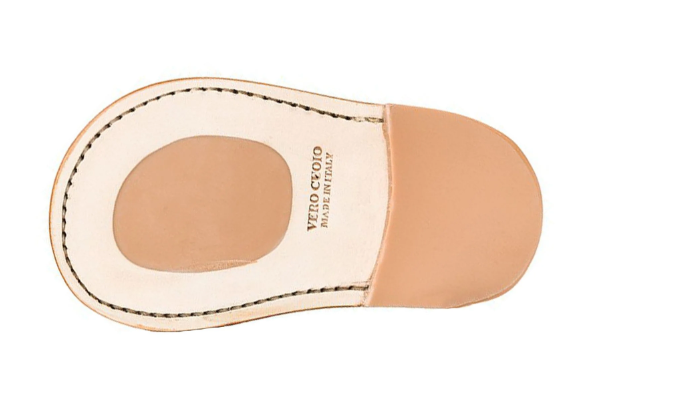 Scarpe con occhietti blu in vera pelle Moby Dick
