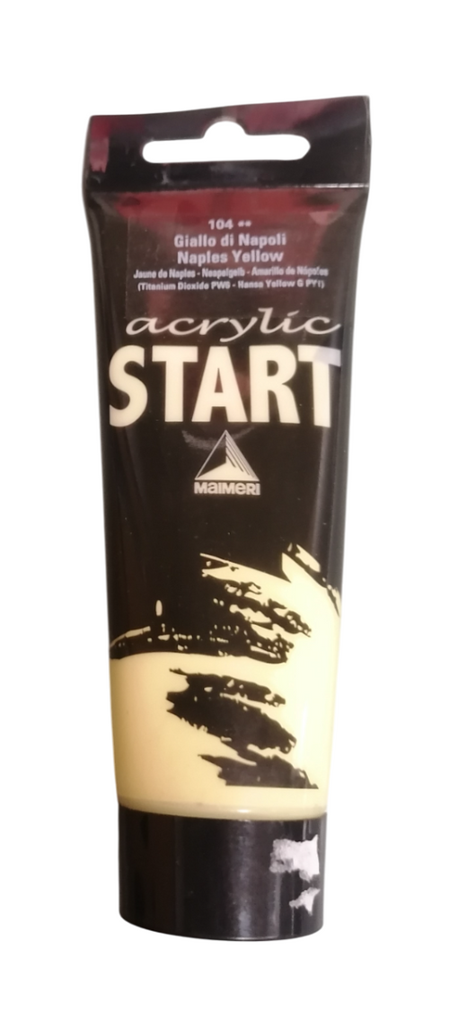 MAIMERI - COLORE ACRILICO GIALLO DI NAPOLI 75ml