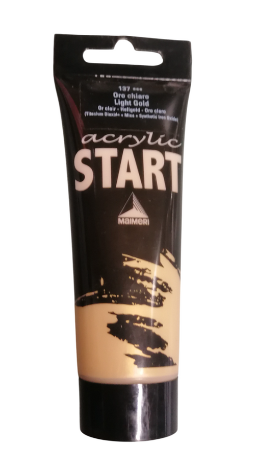 MAIMERI - COLORE ACRILICO ORO CHIARO 75ml