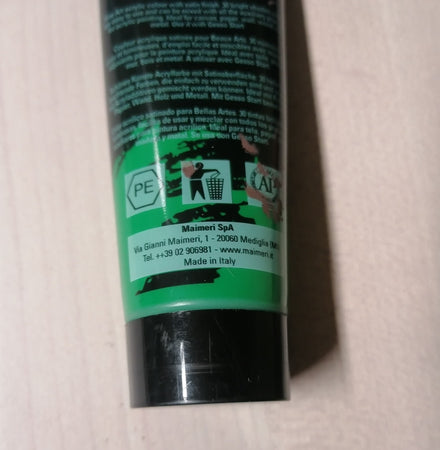 MAIMERI - COLORE ACRILICO VERDE SCURO 75ml