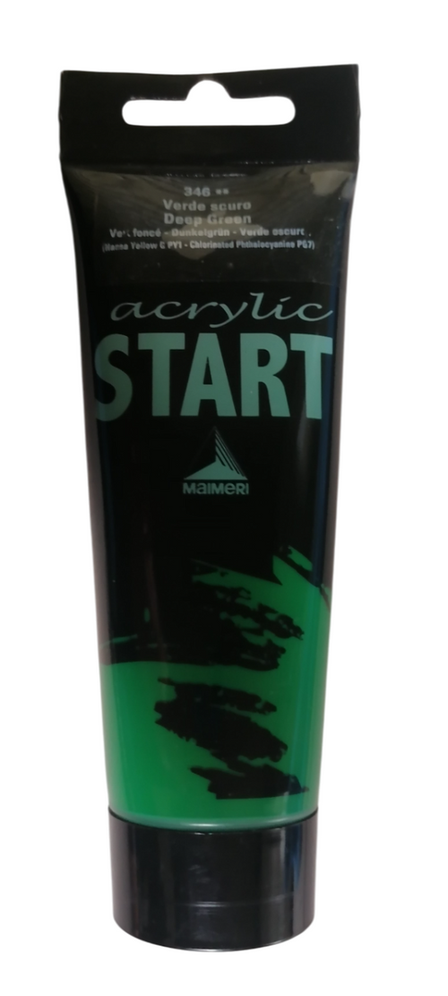 MAIMERI - COLORE ACRILICO VERDE SCURO 75ml