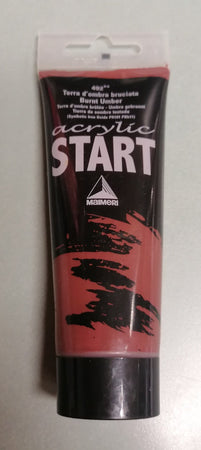 MAIMERI - COLORE ACRILICO TERRA D'OMBRA BRUCIATA 75ml