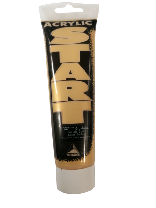 MAIMERI - COLORE ACRILICO ORO CHIARO 150ml