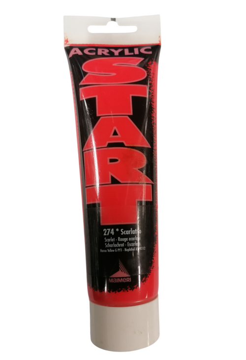 MAIMERI - COLORE ACRILICO SCARLATTO 150ml