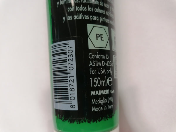 MAIMERI - COLORE ACRILICO VERDE SCURO 150ml