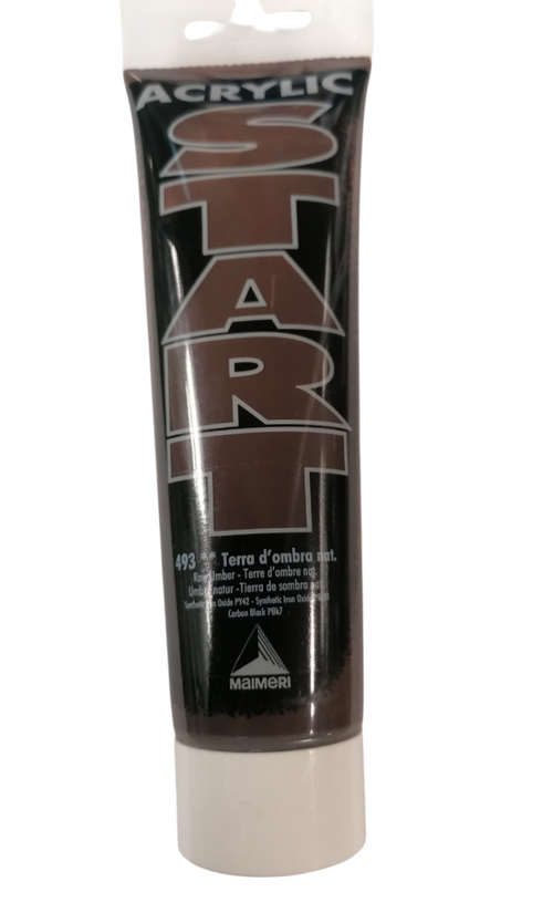 MAIMERI - COLORE ACRILICO TERRA D' OMBRA NATURALE 150ml